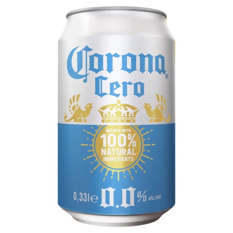 corona cero 0 lager 330ml can